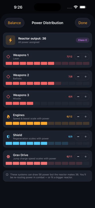 Power distribution simulator
